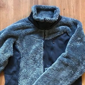 Columbia Fuzzy Sweater/Teddy Jacket